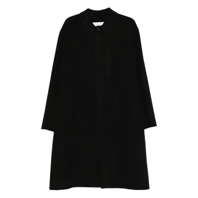 LARDINI COATS BLACK