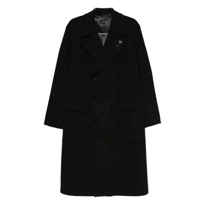 Lardini Coats In Black