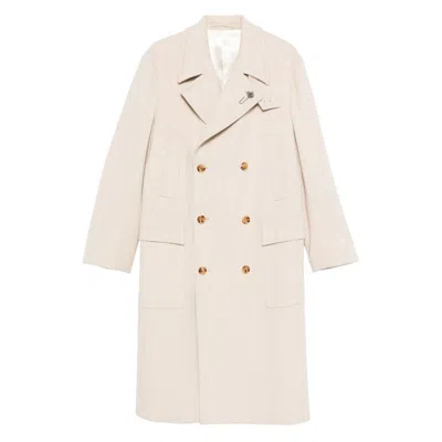 LARDINI COATS NEUTRAL