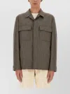 Lardini Collar Jacket Flap Pockets