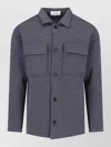 Lardini Collared Jacket Long Sleeves Versatile Style In Multi