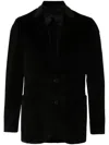 Lardini Corduroy Blazer In Black