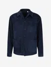 Lardini Corduroy Button Overshirt