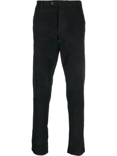 Lardini Straight-leg Chino Trousers In Black