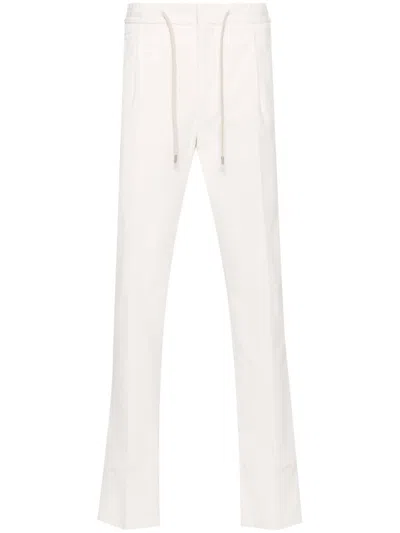 Lardini Corduroy Trousers In White