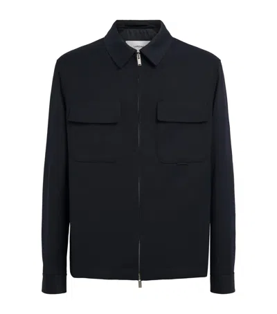 LARDINI LARDINI COTTON 2-WAY ZIP JACKET