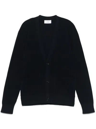 Lardini Cotton Cardigan In Blue