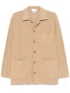 Lardini Cotton Cardigan In Neutrals