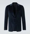 Lardini Single-breasted Twill Blazer