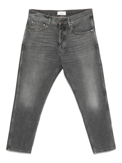 Lardini Cotton Jeans In Black