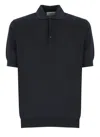 Lardini Cotton Polo In Blue