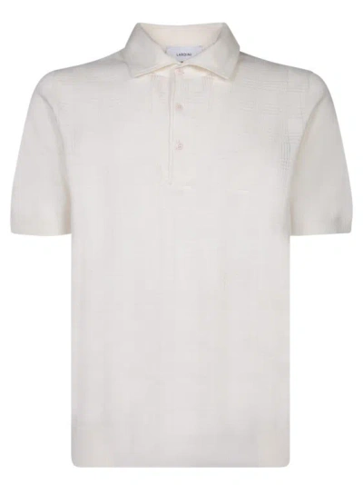 Lardini Cotton Polo Shirt In White