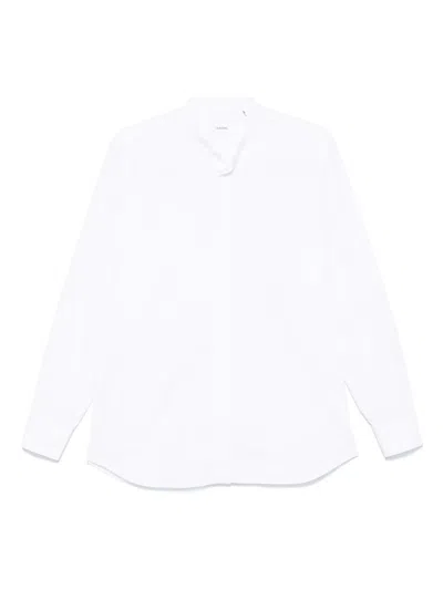 Lardini Cotton Shirt In White