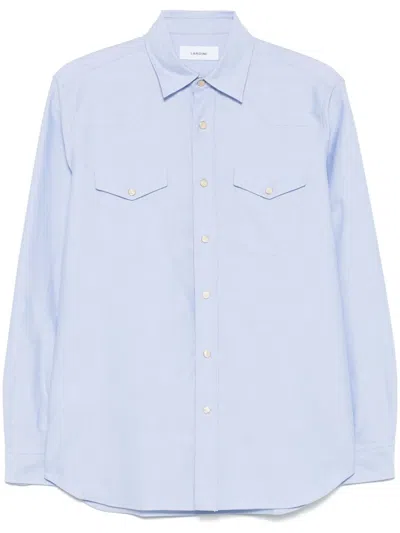 Lardini Klassisches Hemd In Clear Blue