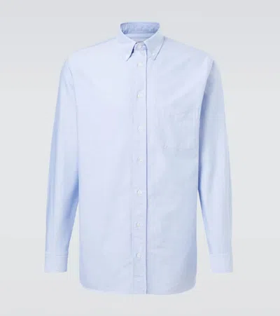 Lardini Cotton Shirt In Blue