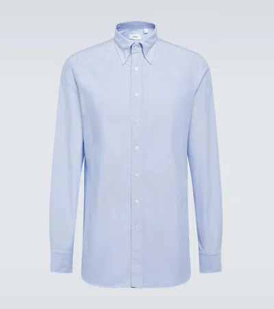 Lardini Cotton-poplin Shirt In White