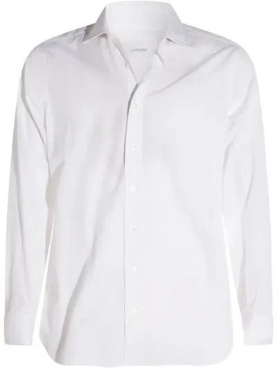 Lardini Cotton Shirt In White