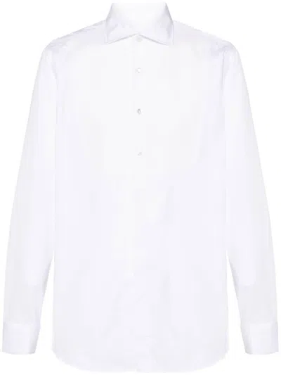 Lardini Cotton Shirt In White