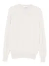 Lardini Crew-neck Sweater In Neutral