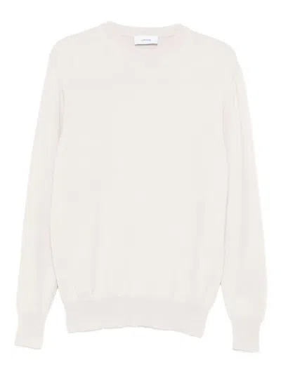 Lardini Crew-neck Sweater In Neutral
