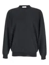 Lardini Crew-neck Sweater In Gray