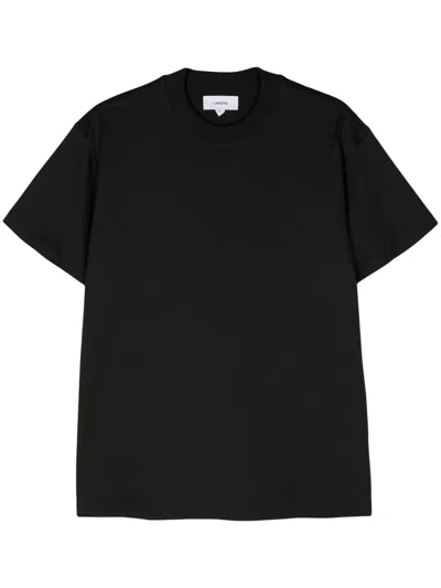 Lardini Crew Neck T-shirt In Black