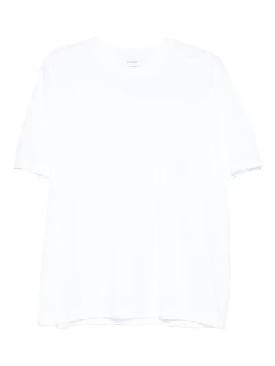Lardini Crew Neck T-shirt In White