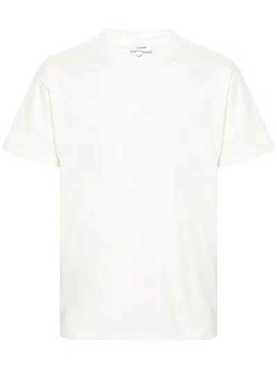 Lardini Crew Neck T-shirt In White