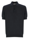 Lardini Cotton Polo In Blue