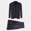 Lardini Single Breasted Suit In Blue