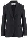 Lardini Houndstooth-pattern Single-breasted Blazer In Multi