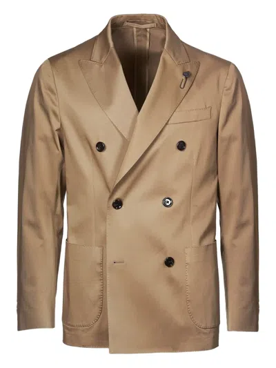Lardini Double-breasted Blazer