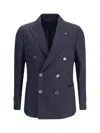 Lardini Double-breasted Blazer