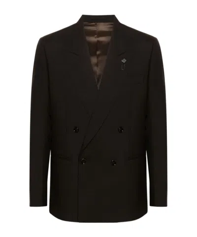 LARDINI DOUBLE-BREASTED BLAZER