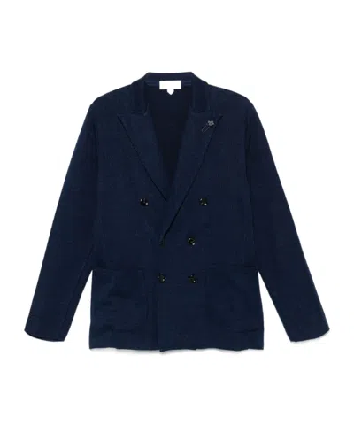 LARDINI DOUBLE-BREASTED BLAZER
