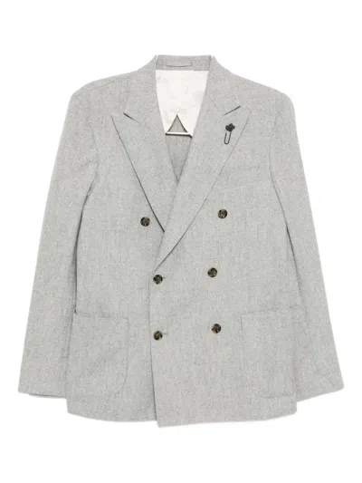 LARDINI DOUBLE-BREASTED BLAZER