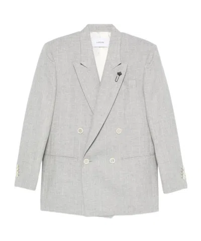LARDINI DOUBLE-BREASTED BLAZER