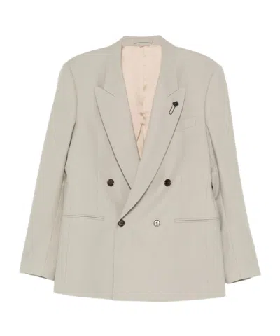 LARDINI DOUBLE-BREASTED BLAZER
