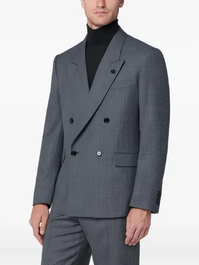 LARDINI DOUBLE-BREASTED BLAZER