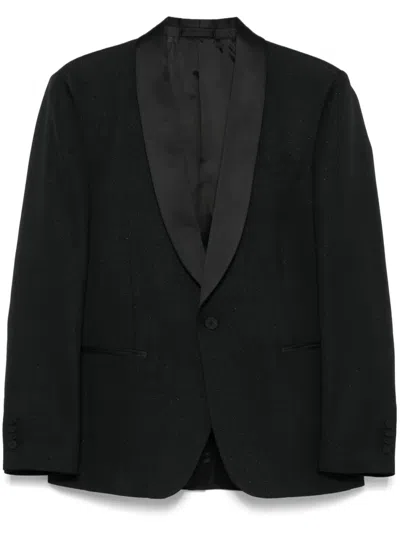 Lardini Doppelreihiges Sakko In Schwarz