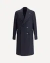 Lardini Double-breasted Jacket In Blue