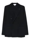 Lardini Double-breasted Jacket With Houndstooth Pattern