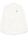 Lardini Strong Attitude Double-breasted Jacket In White