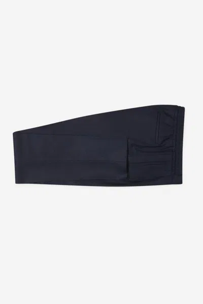 Lardini Double-breasted Suit In Blue