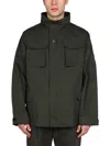 Lardini Double Fabric Jacket In Green