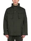 Lardini Dark Green Solid Jackets In Multi