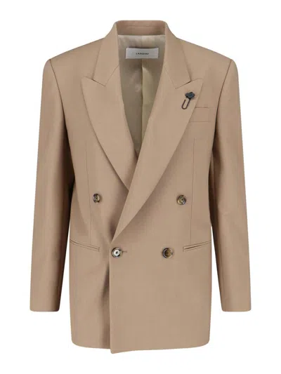 LARDINI DOUBLE-BREASTED BLAZER
