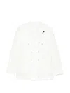 Lardini Double-breasted Blazer In Neutral