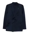 Lardini Double-breasted Jacket In Multi