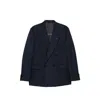 Lardini Double-breasted Peak-lapel Jacket In Blue